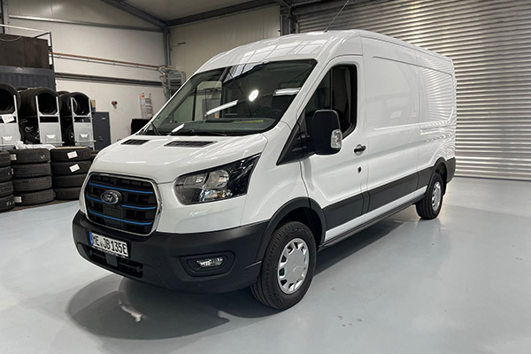 Ford E-Transit – available at JB CarConcept for comparisons, events and tests