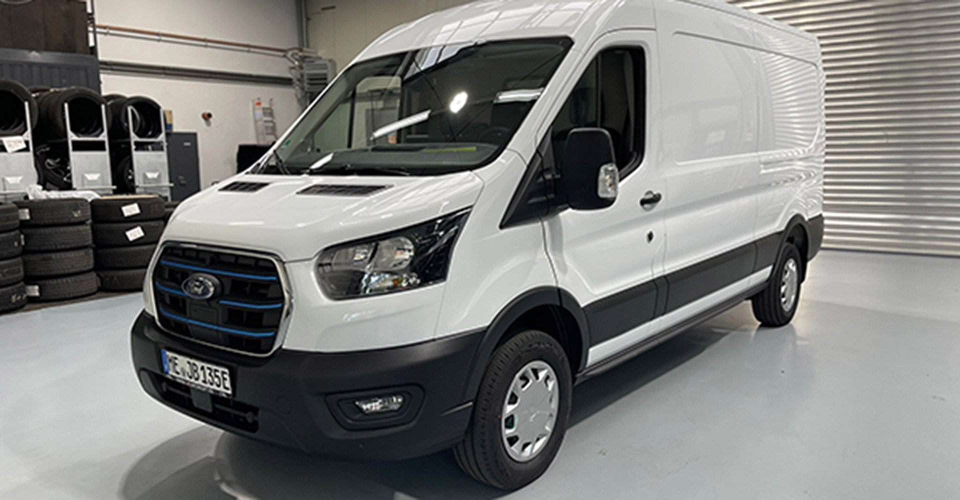 Ford E-Transit – available at JB CarConcept for comparisons, events and tests