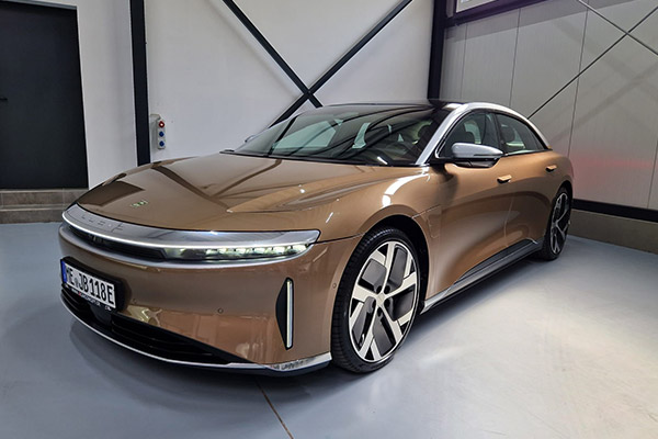 New and now available for booking at JB CarConcept: the Lucid Air Dream