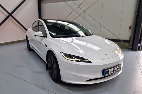 Tesla Model 3 Highland – mehr Reichweite für Ihre Tests